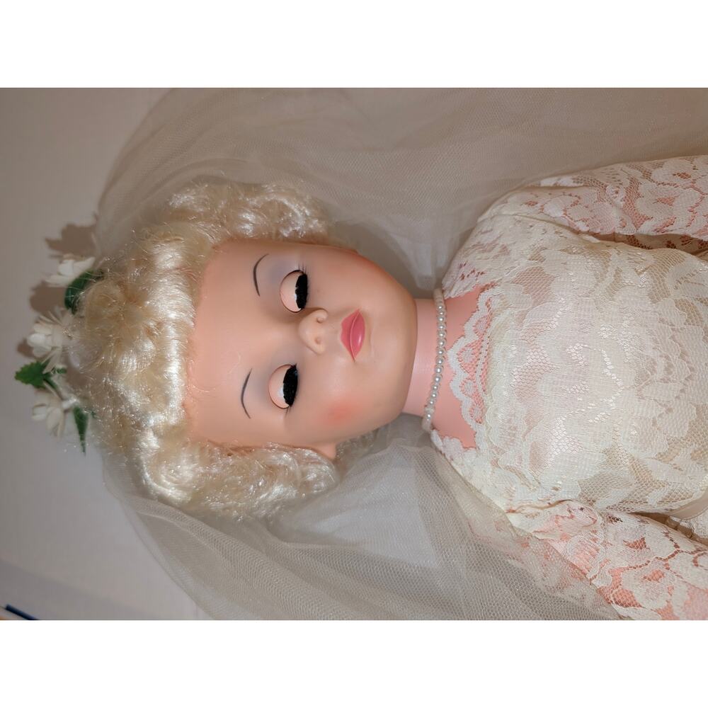 Vintage 23" Allied Eastern Bride Doll AE5 Original Outfit - Picture 7 of 8